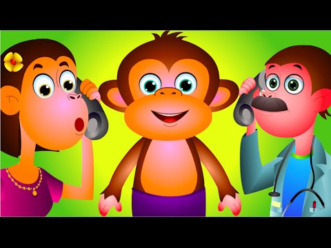 Five Little Monkeys Jumping On The Bed – Nursery Rhymes And Kids Songs –  kidsopedia